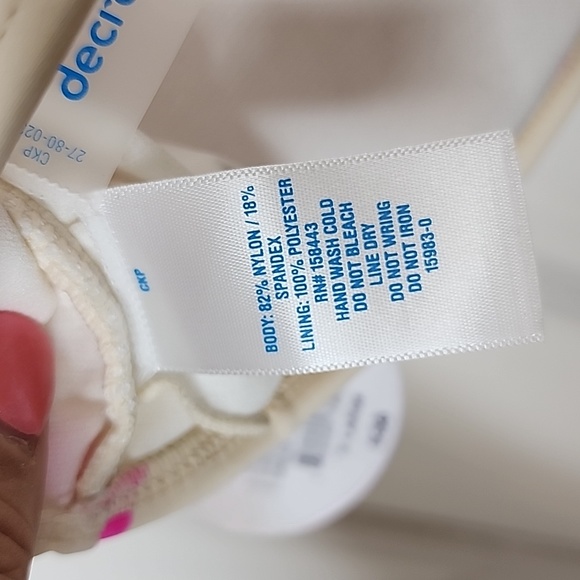 Decree Bikini Top NWT - Picture 4 of 5